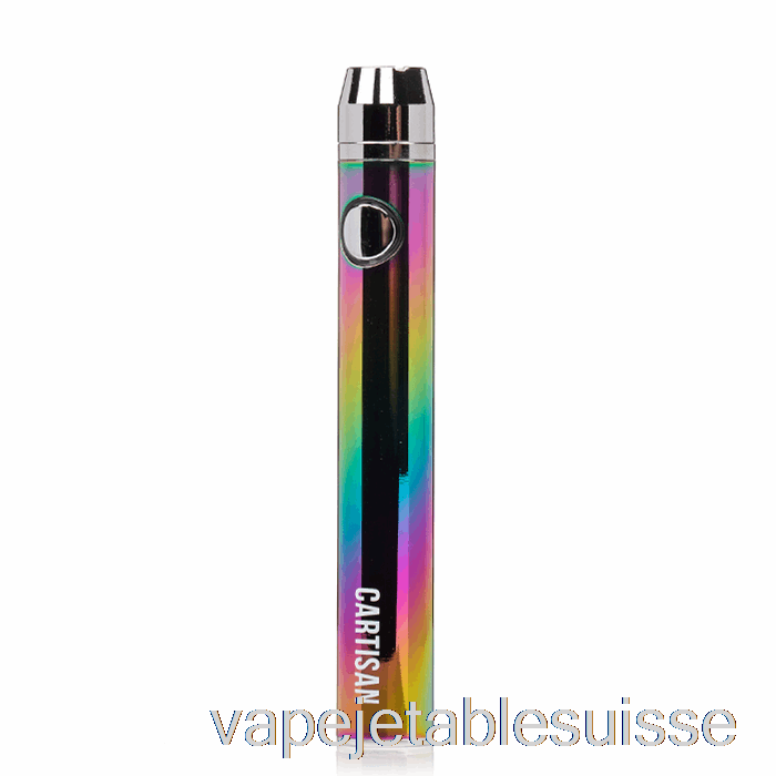 Vape Suisse Cartisan Bouton Vv 650 510 Batterie Arc-en-ciel